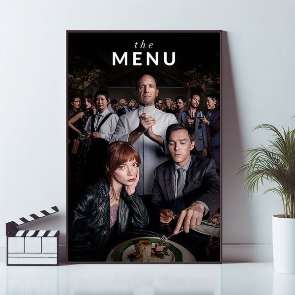 The Menu, Movie Poster, Wall Art Prints, Art Poster, Canvas Material Gift, Keepsake, Home Decor, Live Room Wall Art 1676269888