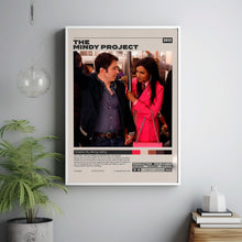 The Mindy Project, Mindy Kaling, Minimalist Tv Series, Vintage Retro Art