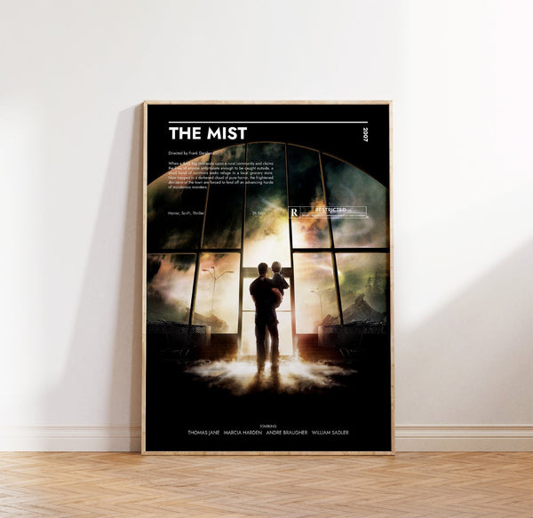 The Mist  Poster  Art Print  Movie Posters  Stephen King  Horror  Gift for Movie lovers 1470149935