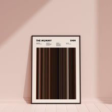 The Mummy Movie Barcode Print, The Mummy Print, The Mummy Poster, The Mummy Wall Art, The Mummy Art Print, The Mummy Frames 1627714968