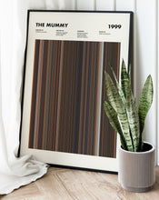 The Mummy Movie Barcode Print, The Mummy Print, The Mummy Poster, The Mummy Wall Art, The Mummy Art Print, The Mummy Frames 1627714968