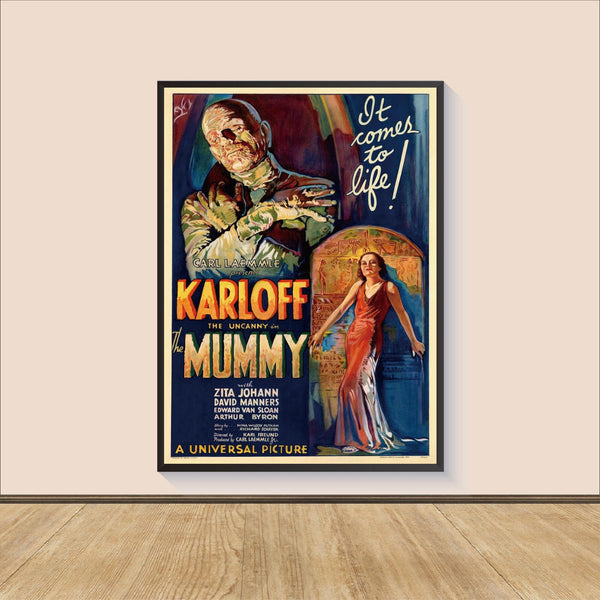 The Mummy Movie Poster Print, Canvas Wall Art, Room Decor, Movie Art, Gifts for HimHer, Wall Art Print, Art Poster For Gift, 1571558937