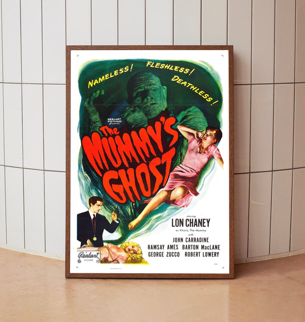 The Mummy's Ghost (1944) Movie  Poster, Room Decor, Home Decor, Art Poster