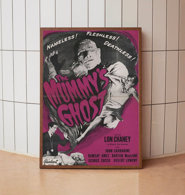 The Mummy's Ghost (1944) Movie  Poster, Room Decor, Home Decor, Art Poster_DS03