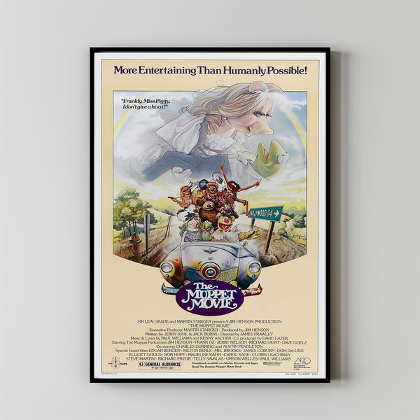 The Muppet Movie Movie Poster 2023 FilmRoom Decor Wall ArtPoster GiftCanvas prints 2