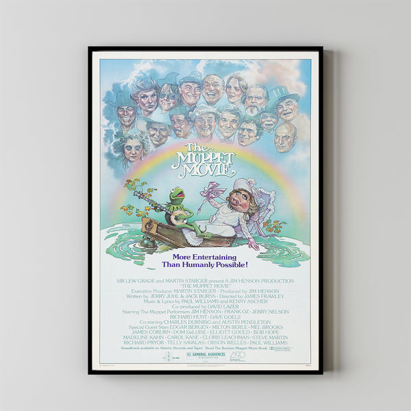 The Muppet Movie Movie Poster 2023 FilmRoom Decor Wall ArtPoster GiftCanvas prints 3