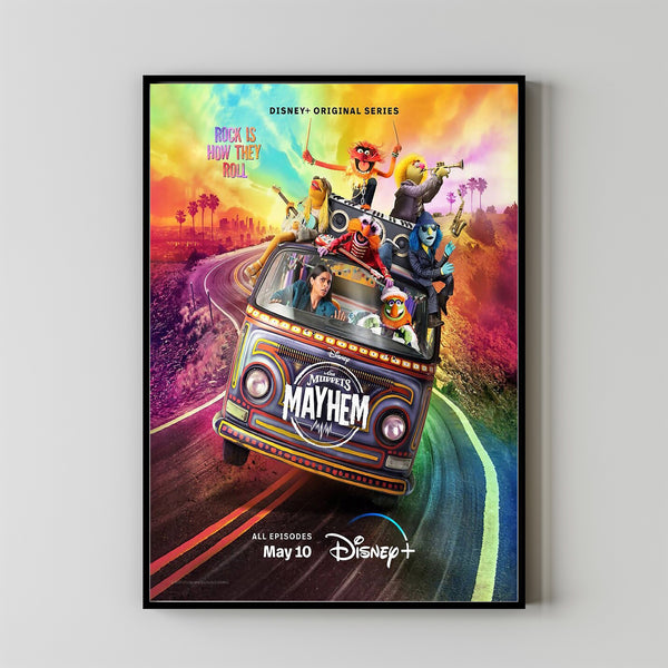The Muppet Movie Movie Poster 2023 FilmRoom Decor Wall ArtPoster GiftCanvas prints 5