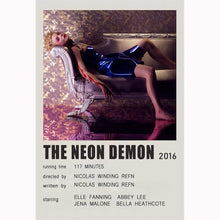 The Neon Demon (2016) Movie Poster Canvas Poster Minimalist Poster Art Print Gifts for Lover Mural Painting Home Decoration 1748518888