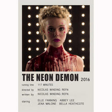 The Neon Demon (2016) Movie Poster Canvas Poster Minimalist Poster Art Print Gifts for Lover Mural Painting Home Decoration 1748518888