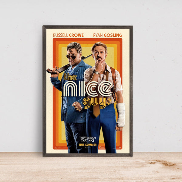 The Nice Guys Movie Poster, Room Decor, Home Decor, Art Poster for Gift 1650221119