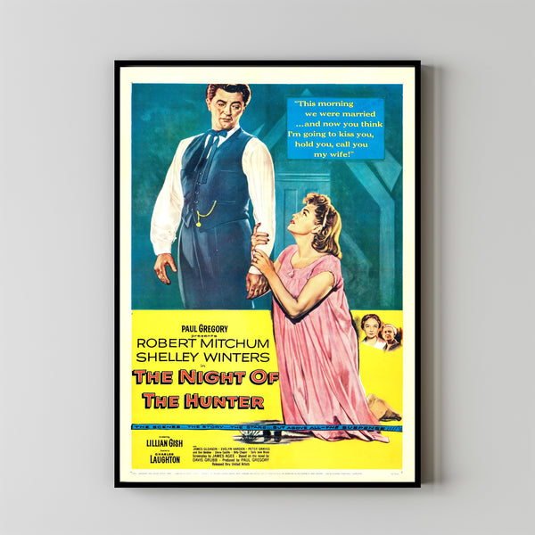 The Night of the Hunter Movie Poster,Film Fan Collectibles,Vintage Movie Poster,Home Decor,Wall Art,Poster Gifts 1