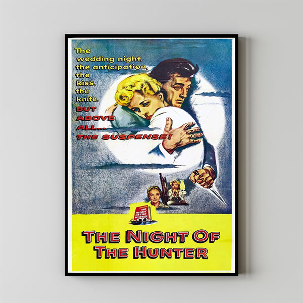 The Night of the Hunter Movie Poster,Film Fan Collectibles,Vintage Movie Poster,Home Decor,Wall Art,Poster Gifts 5