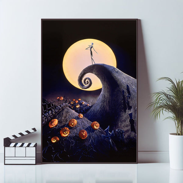 The Nightmare Before Christmas, Movie Poster, Wall Art Prints, Art Poster, Canvas Material Gift, Keepsake, Home Decor, Live Room Wall Art 1585001634