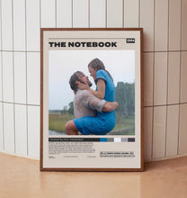 The Notebook Poster, Nick Cassavetes, Minimalist Movie Poster