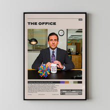 The Office Poster, Greg Daniels, Minimalist Tv Series, Vintage Retro Art Print
