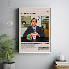 The Office Poster, Greg Daniels, Minimalist Tv Series, Vintage Retro Art Print