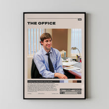 The Office Poster, Greg Daniels, Minimalist Tv Series, Vintage Retro Art Print 1