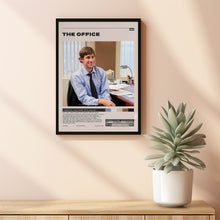 The Office Poster, Greg Daniels, Minimalist Tv Series, Vintage Retro Art Print 1