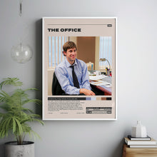 The Office Poster, Greg Daniels, Minimalist Tv Series, Vintage Retro Art Print 1