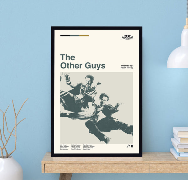 The Other Guys Poster, The Other Guys Movie, Adam McKay, Movie Poster, Midcentury Art, Minimalist Art, Vintage Poster, Wall Decor 1698121226