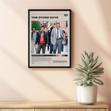 The Other Guys, Adam McKay, Minimalist Movie Poster, Vintage Retro Art