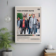 The Other Guys, Adam McKay, Minimalist Movie Poster, Vintage Retro Art