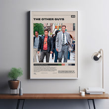 The Other Guys, Adam McKay, Minimalist Movie Poster, Vintage Retro Art