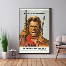 The Outlaw Josey Wales Movie Poster, Room Decor, Home Decor, Art Poster for Gift 1643949326