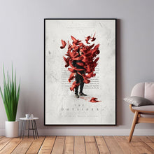 The Outsider Movie Poster - Room Decor Wall Art - Canvas Fabric Print - Poster Gift 1615793462