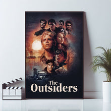 The Outsiders, Movie Poster, Art Poster, Wall Art Prints, Canvas Material Gift, Keepsake, Home Decor, Live Room Wall Art 1679927336