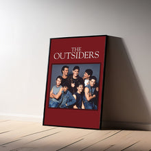 The Outsiders, Movie Poster, Art Poster, Wall Art Prints, Canvas Material Gift, Keepsake, Home Decor, Live Room Wall Art 1679927336