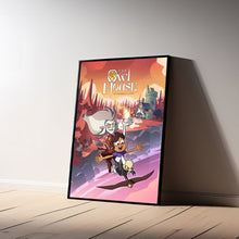 The Owl House, Movie Poster, Art Poster, Movie Wall Art, Canvas Material Gift, Home Decor, Keepsake 1602223093