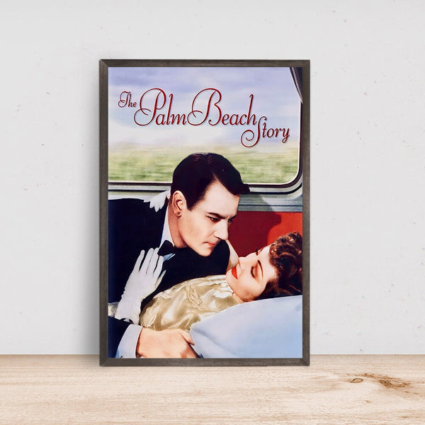 The Palm Beach Story Movie Poster, Room Decor, Home Decor, Art Poster for Gift 1593487942