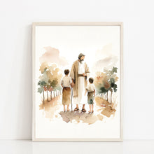 The Parable of the Two Sons Canvas Wall Art Poster Holy Modern Bible Verse Art Gift Watercolor Boho Christian Print Room Home Easter Print 1657152355