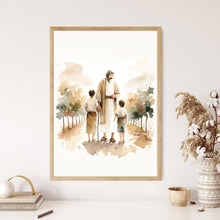 The Parable of the Two Sons Canvas Wall Art Poster Holy Modern Bible Verse Art Gift Watercolor Boho Christian Print Room Home Easter Print 1657152355