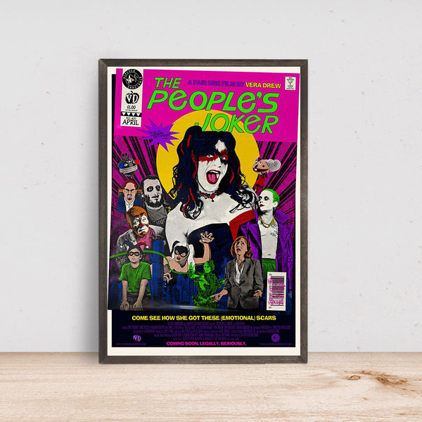 The People's Joker Movie Poster, Room Decor, Home Decor, Art Poster for Gift 1696647903