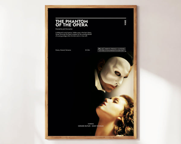 The Phantom of The Opera Poster  Art Print  Movie Posters  Gift for Movie lovers 1301564279