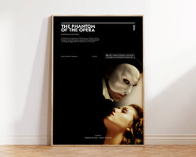 The Phantom of The Opera Poster  Art Print  Movie Posters  Gift for Movie lovers 1301564279