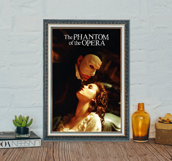 The Phantom of the Opera Movie Poster, The Phantom of the Opera (2004) Classic Vintage Movie Poster, Classic Movie Canvas Cloth Poster 1635241762