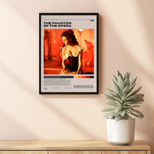 The Phantom of the Opera Poster, Joel Schumacher, Minimalist Movie Poster