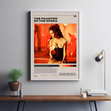 The Phantom of the Opera Poster, Joel Schumacher, Minimalist Movie Poster