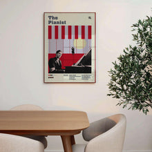 The Pianist Movie Poster, Movie Poster, A Roman Polanski Film, ,Retro Wall Art, Modern Movie Poster Print, Minimalist Print 1714613967