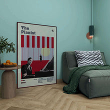 The Pianist Movie Poster, Movie Poster, A Roman Polanski Film, ,Retro Wall Art, Modern Movie Poster Print, Minimalist Print 1714613967