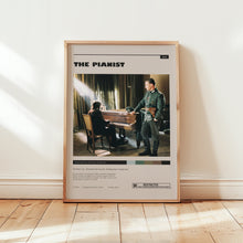 The Pianist Poster, Adrien Brody Wall Art, Minimalist Wall Decor, High Quality Print, Framed Options, Gift for Movie Buffs 1735020348