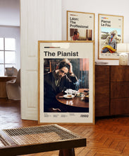 The Pianist Wall Art Print -  Roman Polanski Film Movie Poster - Midcentury Modern Art 1439383289