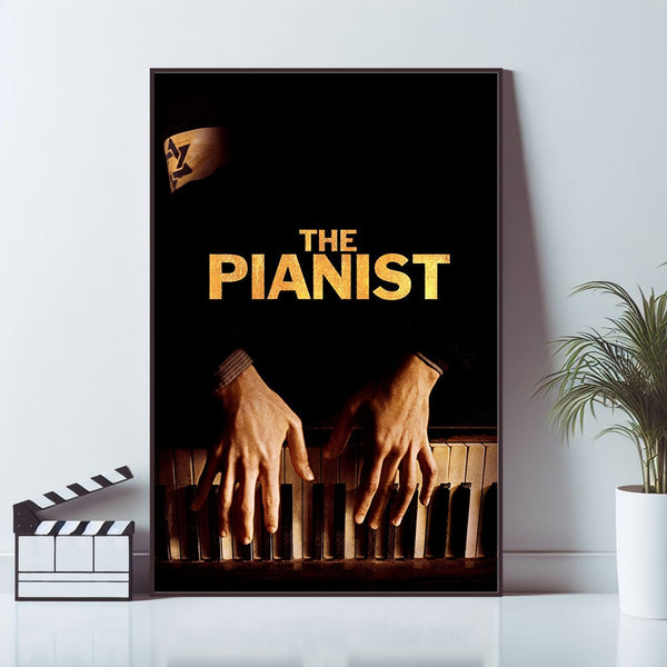 The Pianist, Movie Poster, Wall Art Prints, Art Poster, Canvas Material Gift, Keepsake, Home Decor, Live Room Wall Art 1588924199
