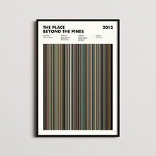 The Place Beyond The Pines Movie Barcode Print, The Place Beyond The Pines Print, The Place Beyond The Pines Poster 1627715384
