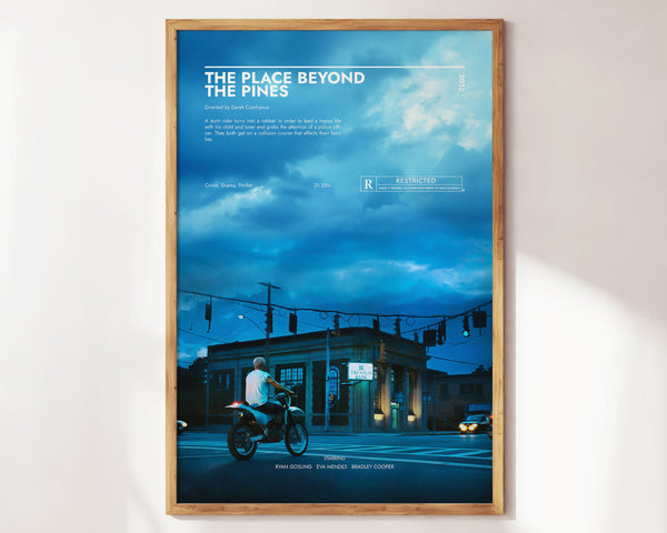 The Place Beyond The Pines Poster  Art Print  Movie Posters  Gift for Movie lovers 1287492002