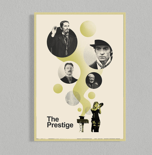 The Prestige Mid Century Movie Poster  Film Posters  Minimalist Movie Poster    Wall Art Poster 1069916926