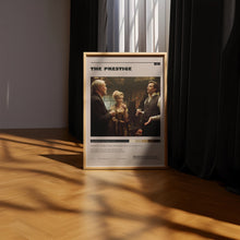 The Prestige Poster, Christian Bale Wall Art, Minimalist Wall Decor, Drama Mystery Sci-Fi by Christopher Nolan, Gift for Movie Lovers 1748345513